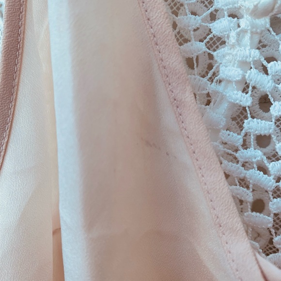 Keepsake The Label White Asymmetrical Eyelet Dress - Picture 14 of 16